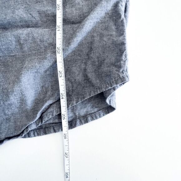 Billabong Mens Casual Button Down Shirt Short Sleeve Cotton Black White Small - Picture 5 of 7